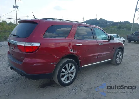 2013 Dodge Durango Crew from USA, damaged, VIN 1C4SDJDT8DC689846